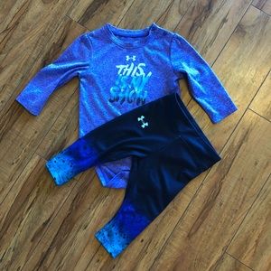 Under Armour baby girl set